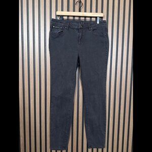 prAna Pants 12 / 31 Womens Gray Low Rise Slim Straight Stretch